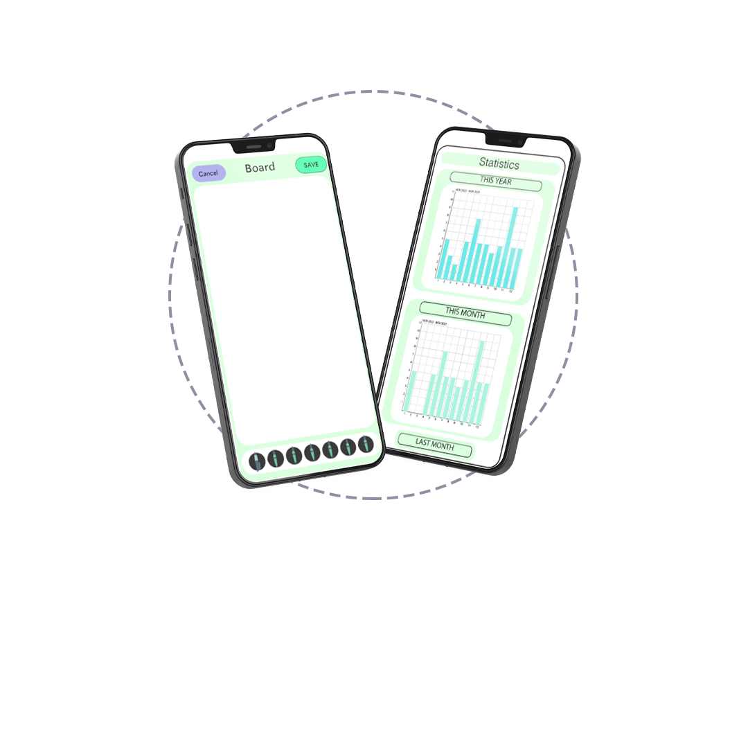 MessLess 任务与白板应用界面